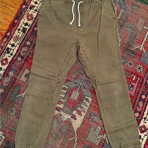 Men's Olive Jogger Pants